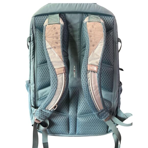 The North Face Recon Backpack Gray Blue Laptop Hiking School Bag - Picture 5 of 11